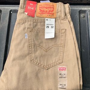 Men Levi Pant size 29x32 style 514